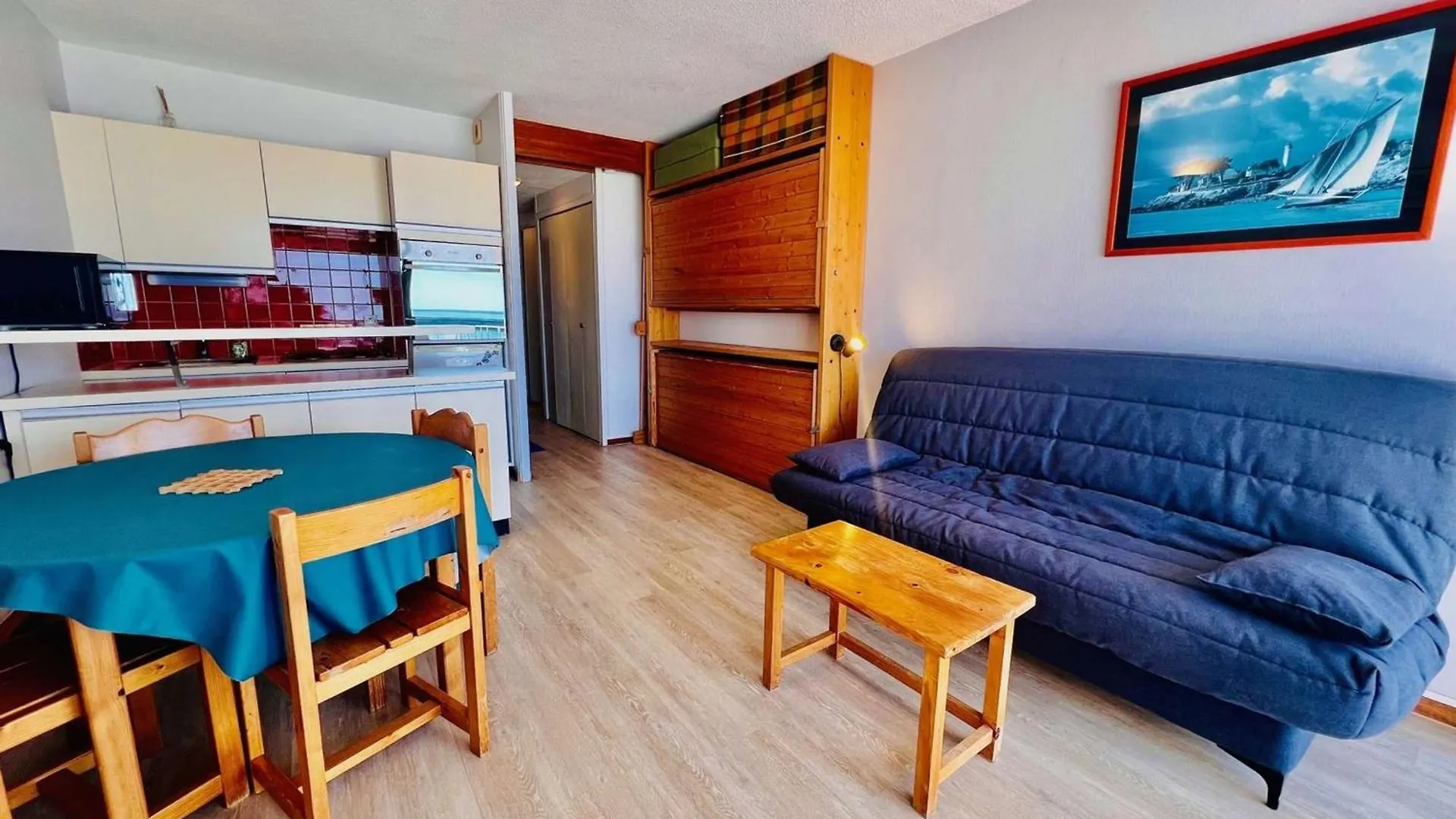 Studio Cosy A Quiberon, 27M², 1Er Etage, 3 Pers, Animaux Admis, Parking, Face Mer - Fr-1-478-98 公寓 基伯龙