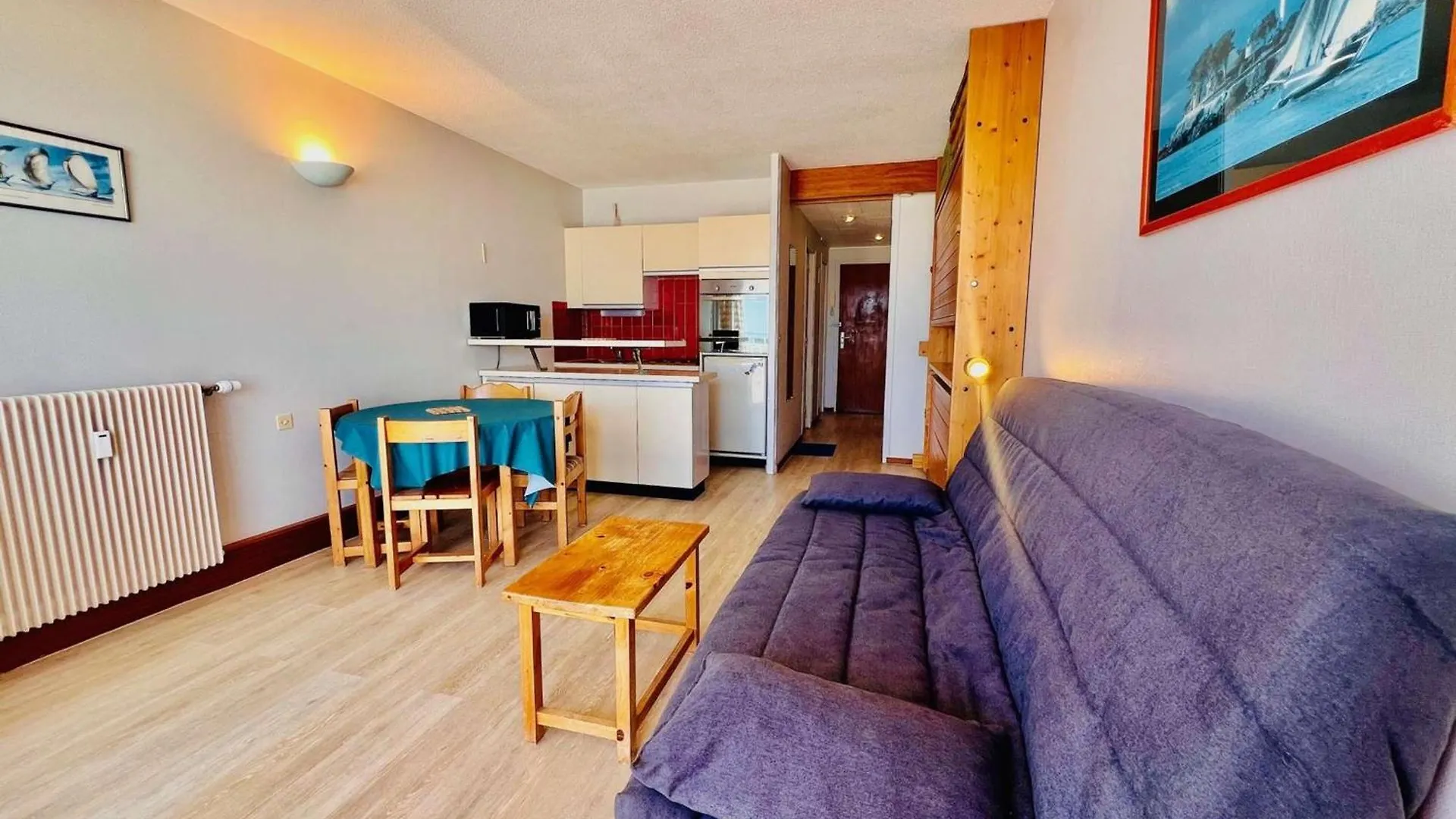 公寓 Studio Cosy A Quiberon, 27M², 1Er Etage, 3 Pers, Animaux Admis, Parking, Face Mer - Fr-1-478-98